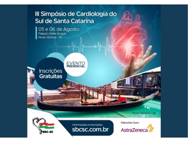 III Simpósio de Cardiologia do Sul de Santa Catarina acontece em Nova Veneza